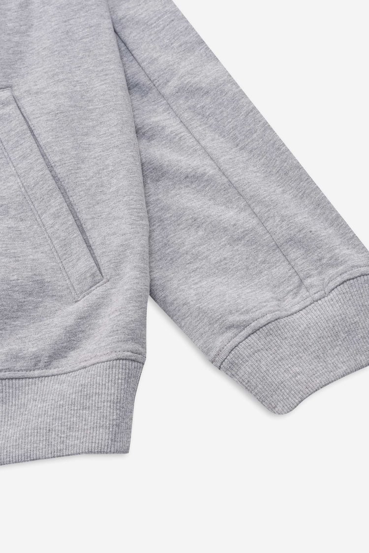 Raglan Sleeve Chest Print Hoodie