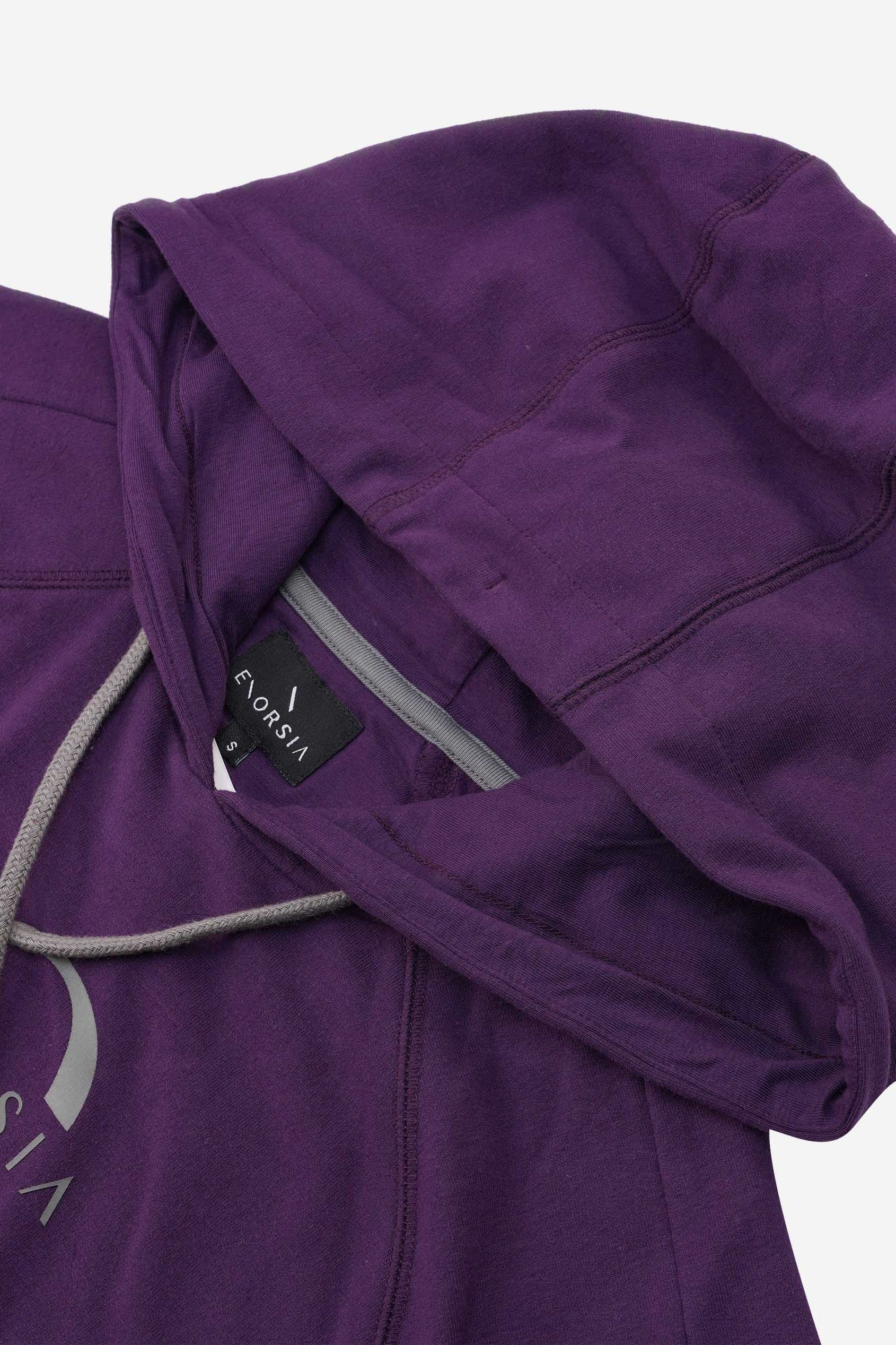 Raglan Sleeve Chest Print Hoodie