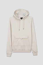 Flap Detail Kangaroo Pocket Hoodie