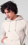 Flap Detail Kangaroo Pocket Hoodie