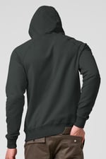 Flap Detail Kangaroo Pocket Hoodie