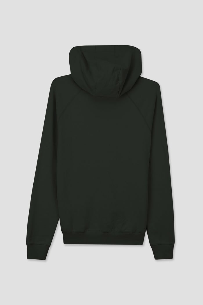 Flap Detail Kangaroo Pocket Hoodie