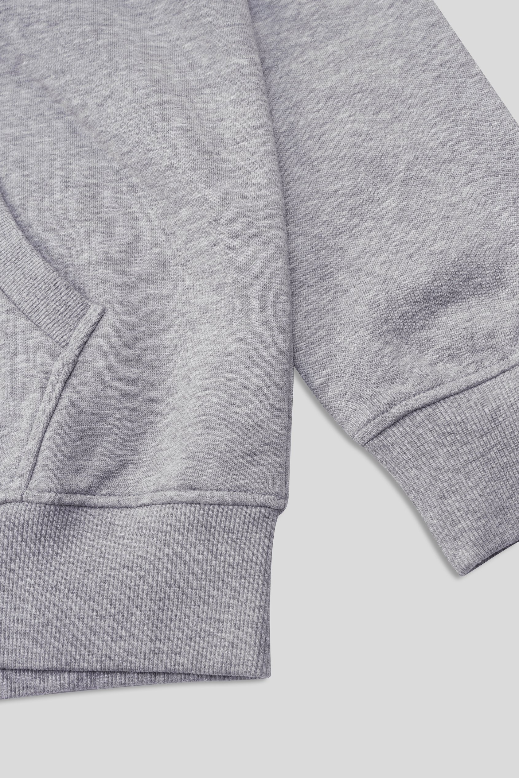 Contrast Piping Detail Zip Front Hoodie