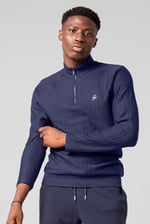 Mens Half Zip Sweatshirt