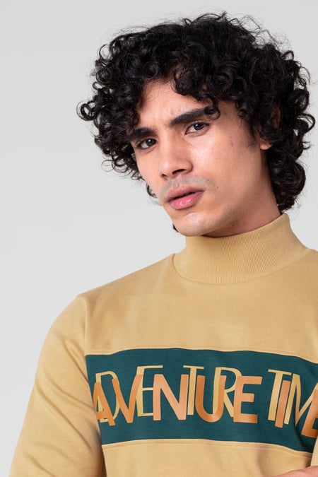 Yellow Adventure Time Sweatshirt