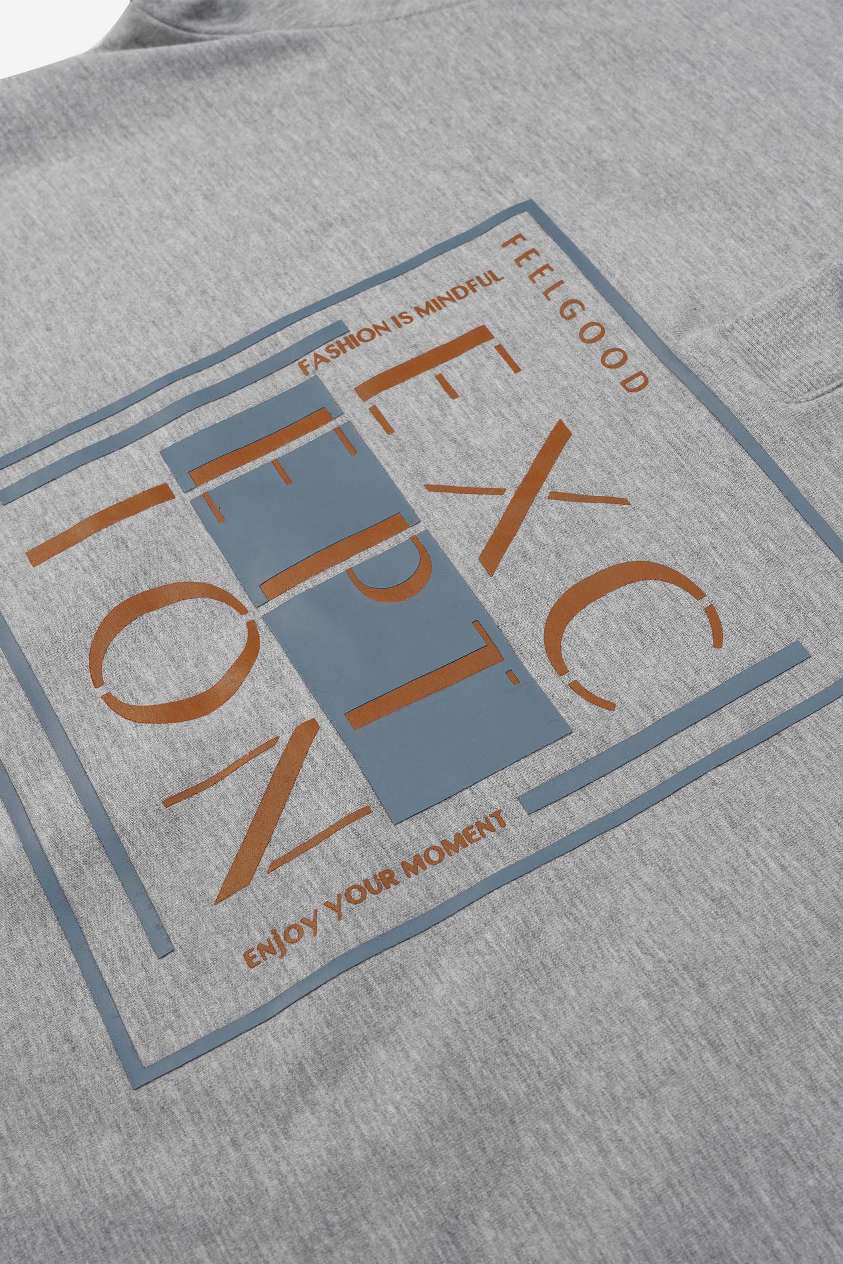 Button-Up Funnel Neck Sweatshirt