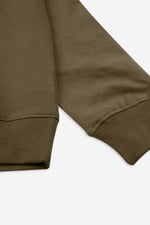 Button-Up Funnel Neck Sweatshirt