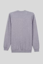 Mens Crew Neck Design Rib Sweatshirt