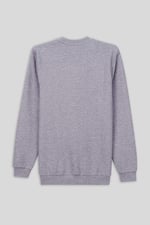 Mens Crew Neck Design Rib Sweatshirt