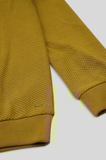 Mens Crew Neck Design Rib Sweatshirt