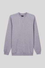 Mens Crew Neck Design Rib Sweatshirt