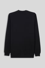 Mens Crew Neck Design Rib Sweatshirt