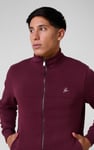 Mens Zip-Up Mock Neck Sweatshirt