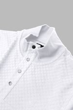 Textured Pattern High Neck Sweatshirt