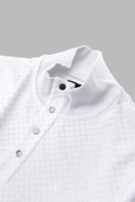 Textured Pattern High Neck Sweatshirt