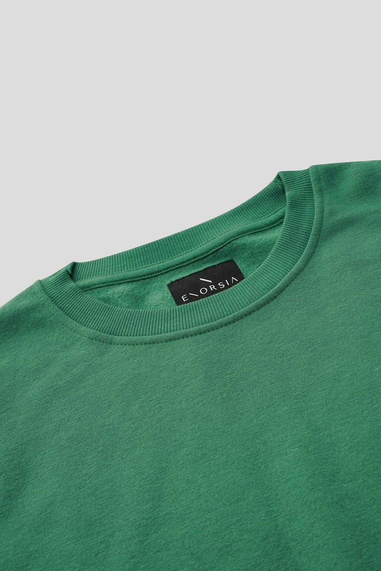 Crew Neck Sleeveless Sweatshirt