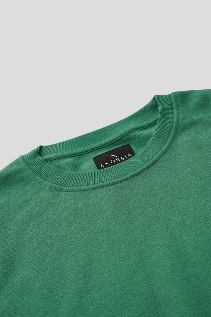 Crew Neck Sleeveless Sweatshirt