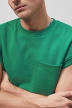 Crew Neck Sleeveless Sweatshirt