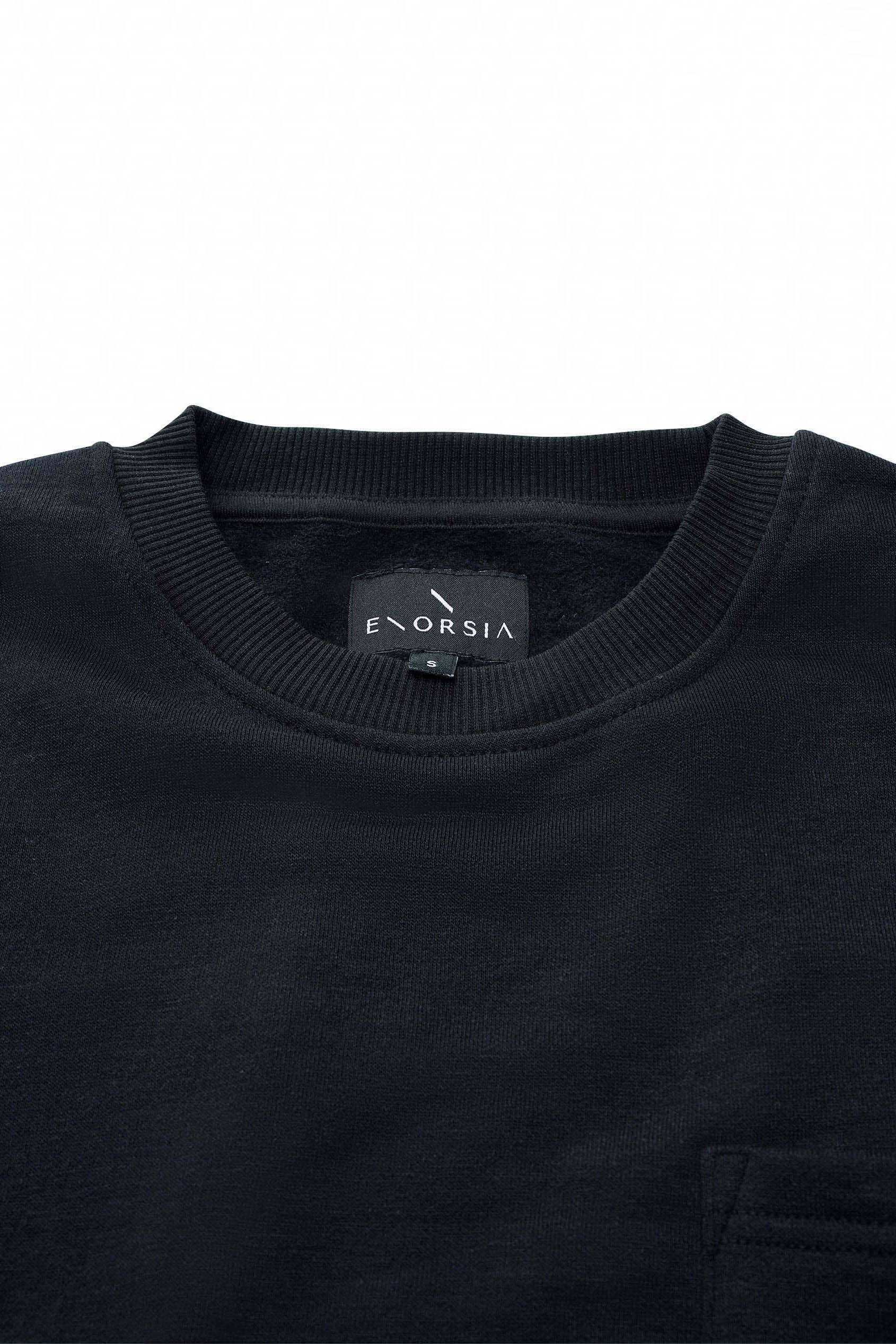 Crew Neck Sleeveless Sweatshirt