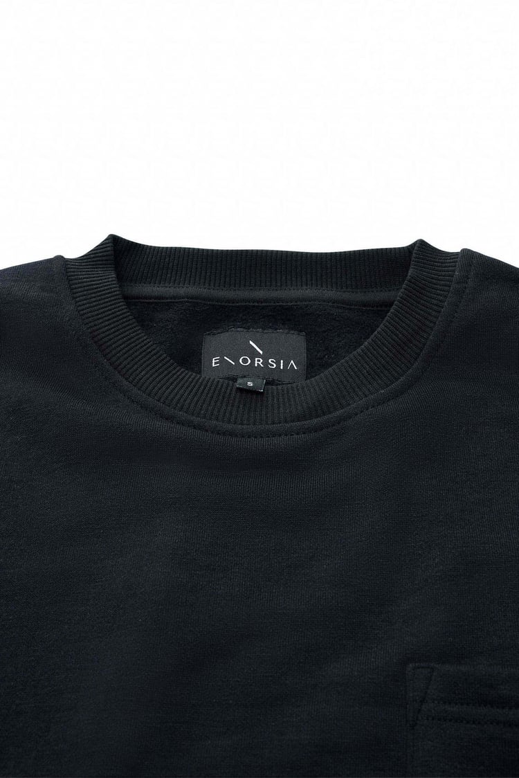 Crew Neck Sleeveless Sweatshirt