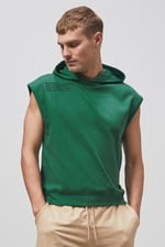 Contrast Printed Hoodie