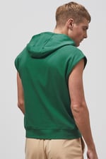 Contrast Printed Hoodie