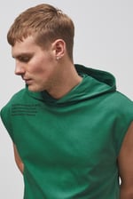 Contrast Printed Hoodie