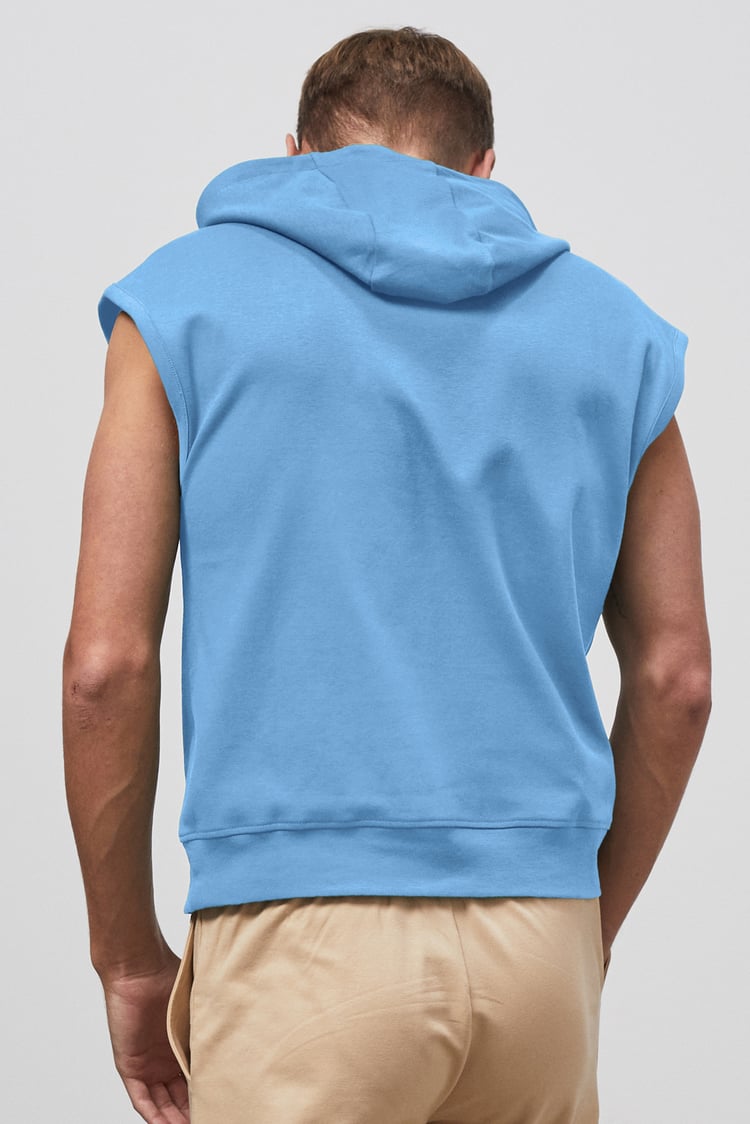 Contrast Printed Hoodie