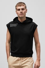 Contrast Printed Hoodie