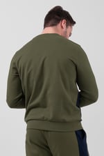 Crew Neck Colour Block Sweatshirt