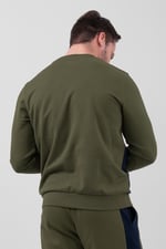 Crew Neck Colour Block Sweatshirt