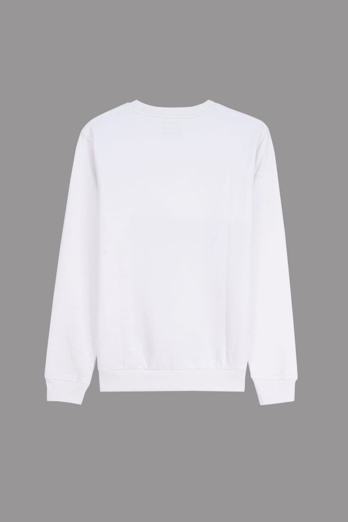 Crew Neck Colour Block Sweatshirt