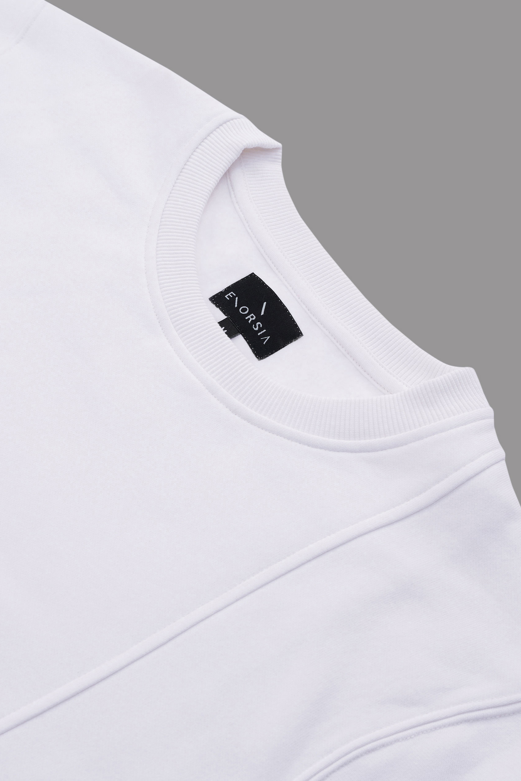 Crew Neck Colour Block Sweatshirt