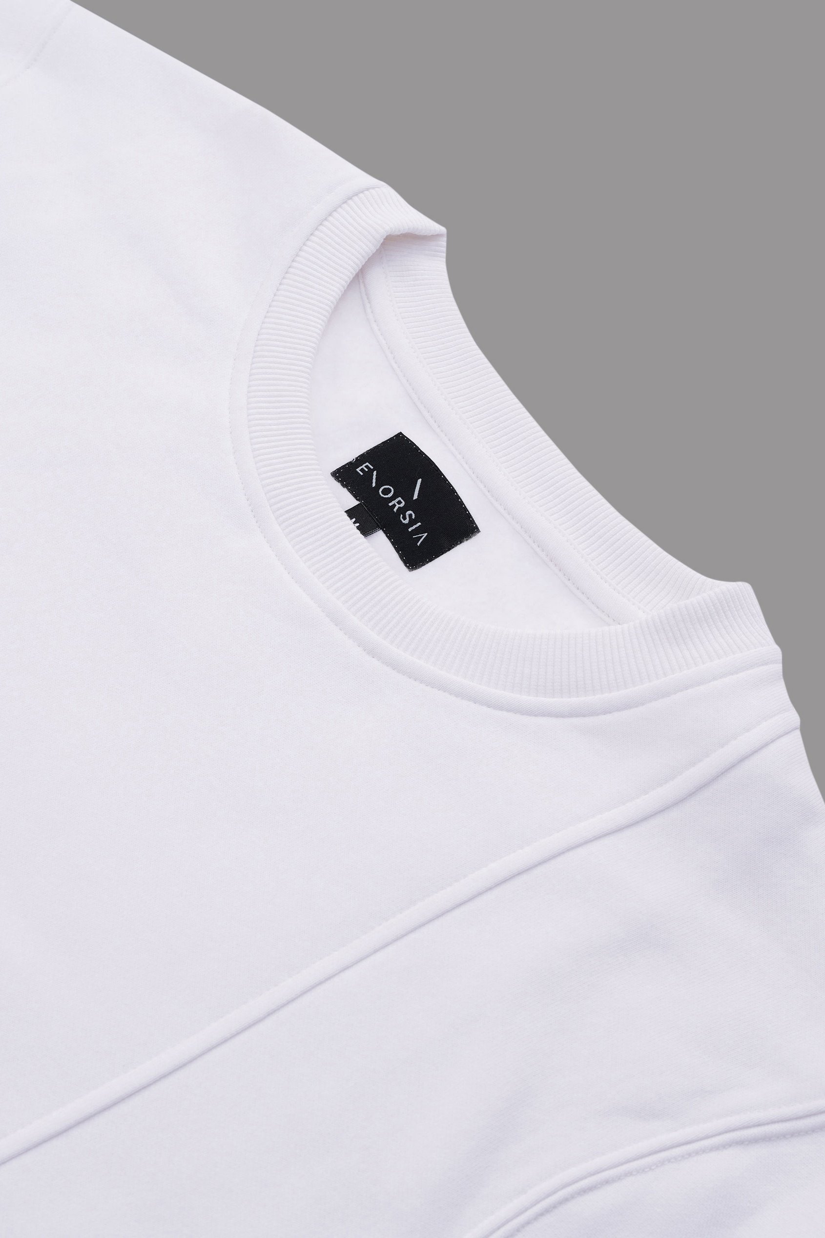 Crew Neck Colour Block Sweatshirt