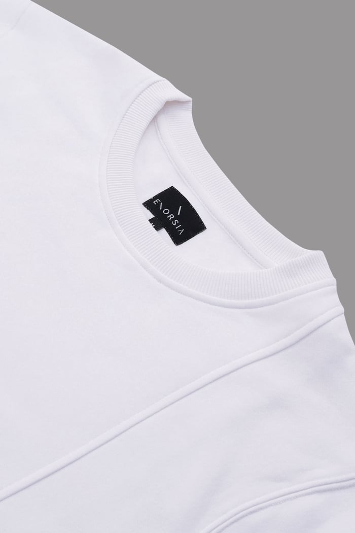 Crew Neck Colour Block Sweatshirt