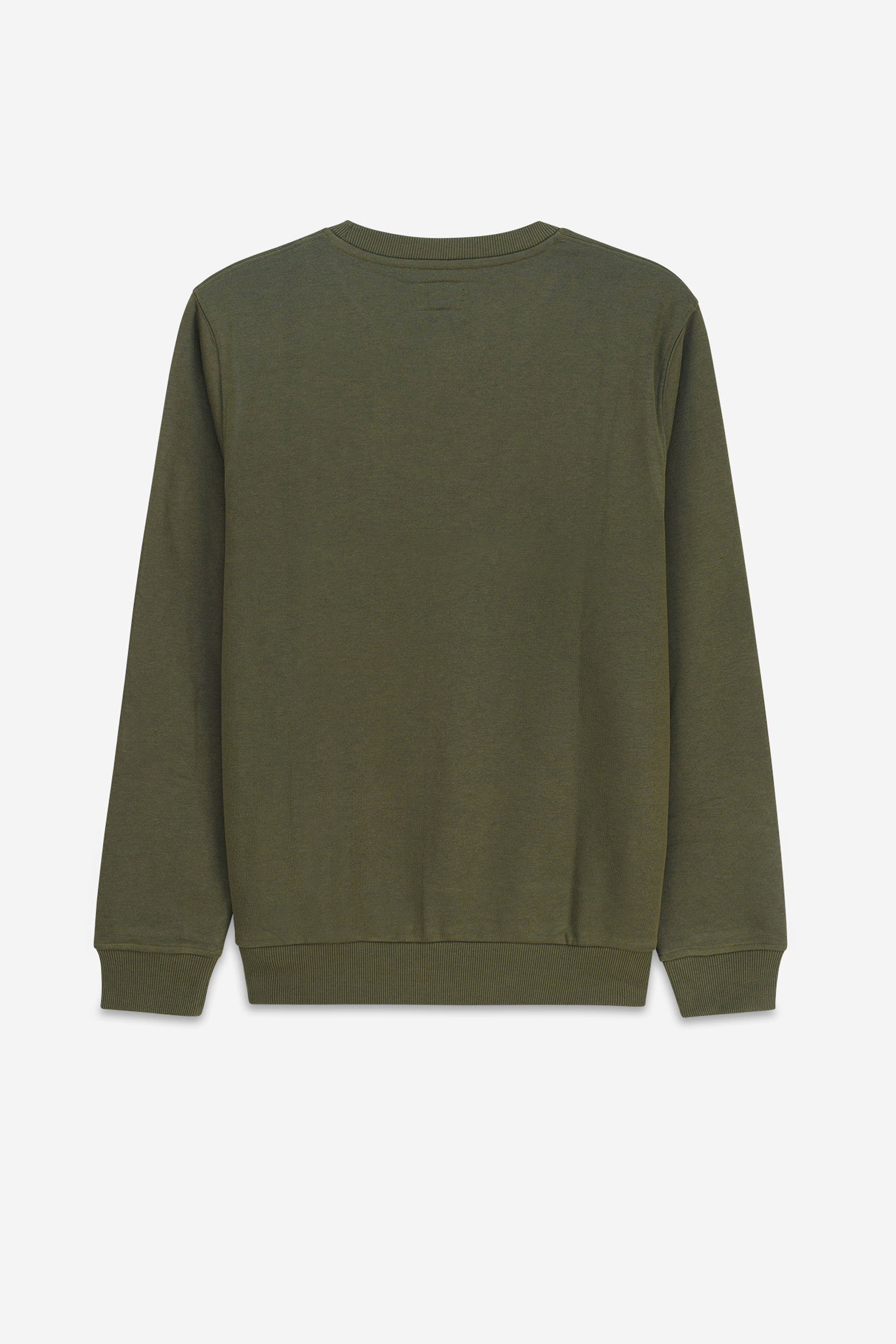 Crew Neck Colour Block Sweatshirt