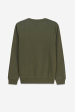 Crew Neck Colour Block Sweatshirt