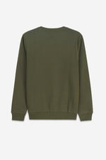 Crew Neck Colour Block Sweatshirt