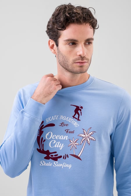 Sky Paradise Surf Sweatshirt