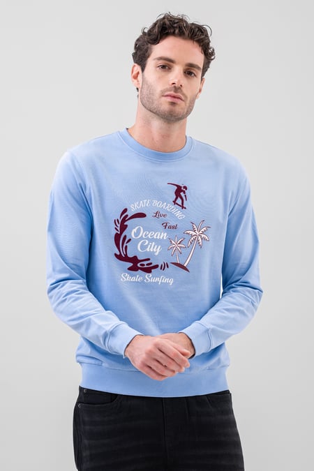 Red Paradise Surf Sweatshirt