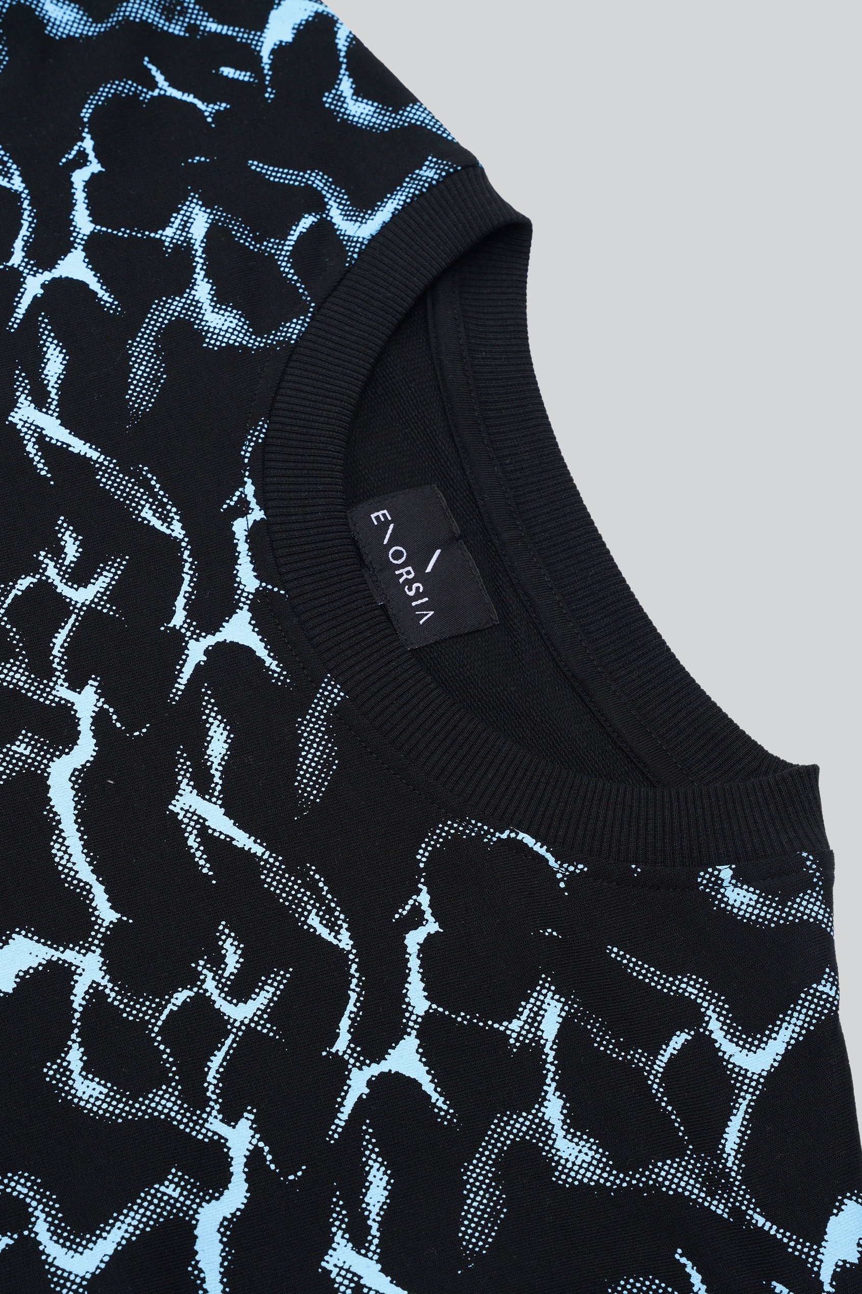 Mens Crack Print Sweatshirt