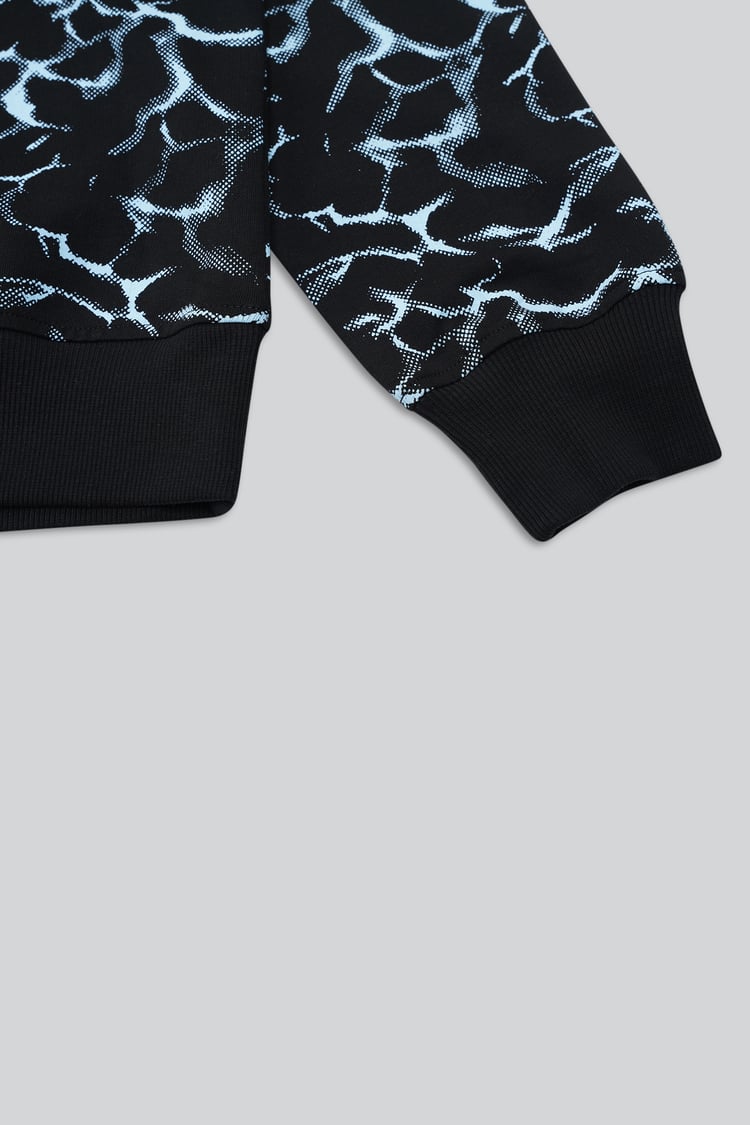 Mens Crack Print Sweatshirt