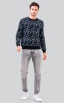 Mens Crack Print Sweatshirt
