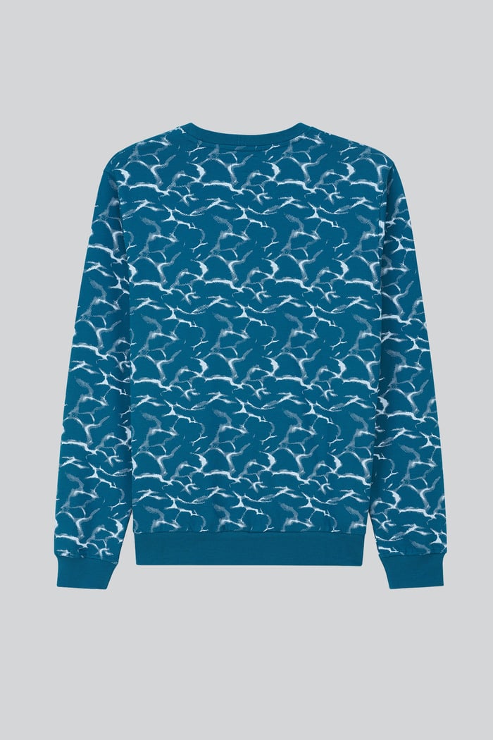Mens Crack Print Sweatshirt