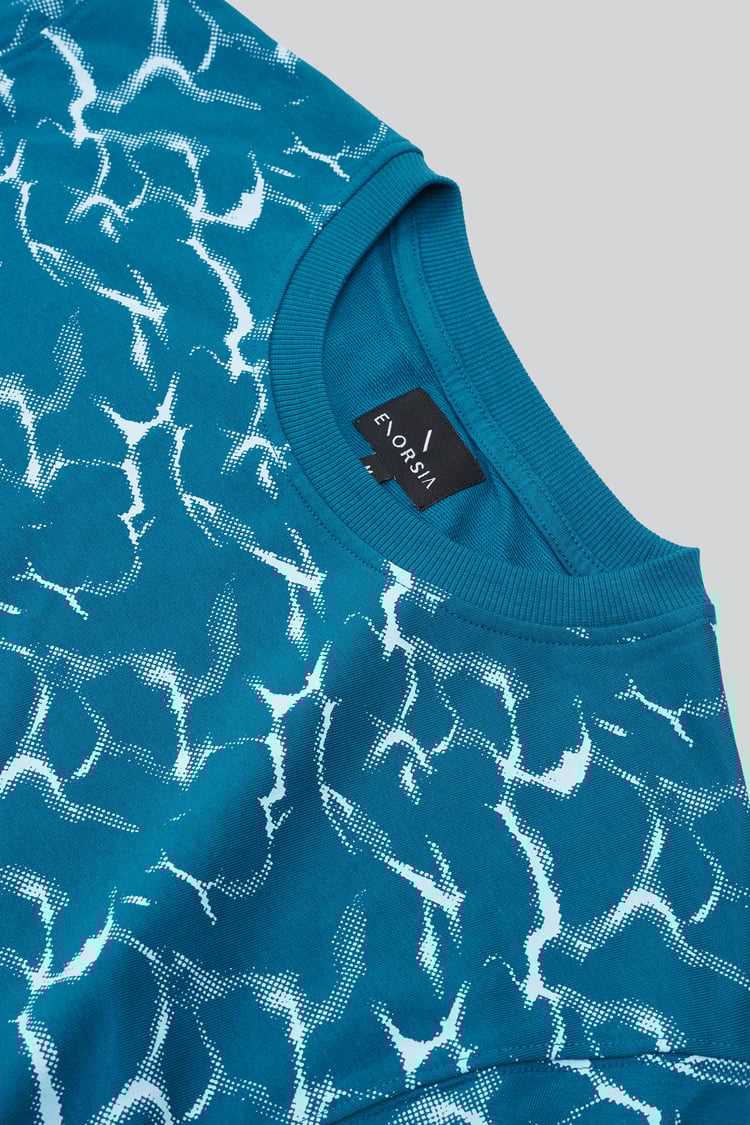 Mens Crack Print Sweatshirt