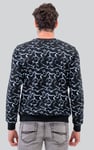 Mens Crack Print Sweatshirt