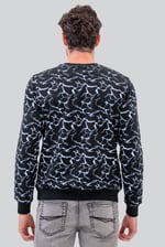 Mens Crack Print Sweatshirt