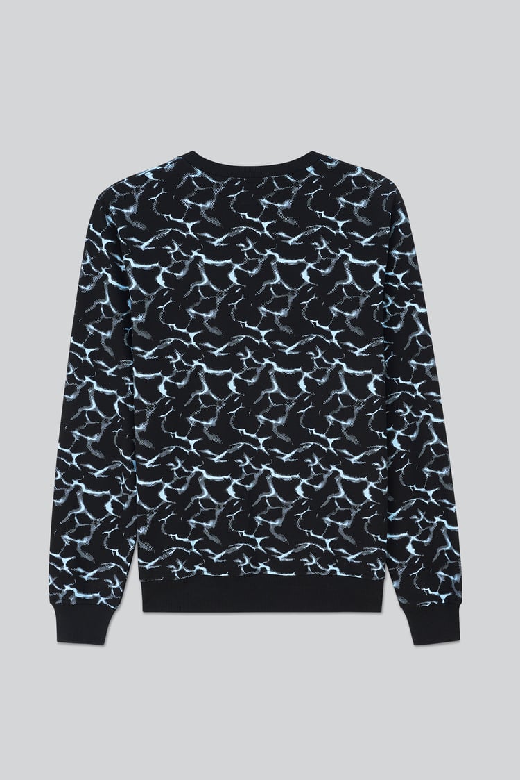 Mens Crack Print Sweatshirt