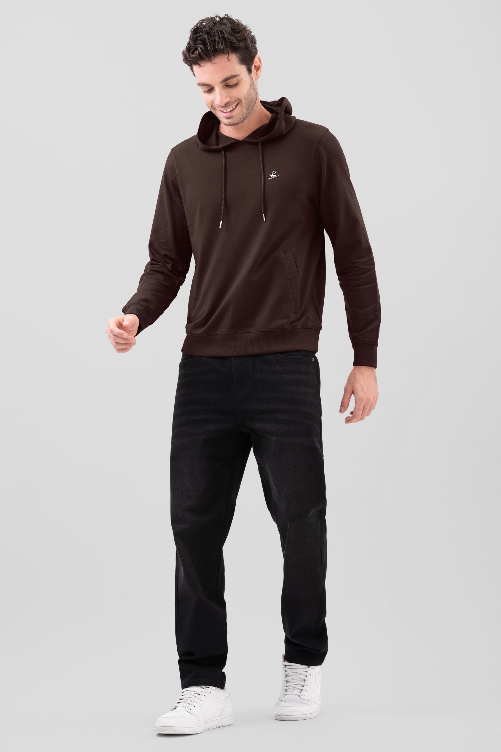 Premium Pull Over Hoodie With Signature Logo