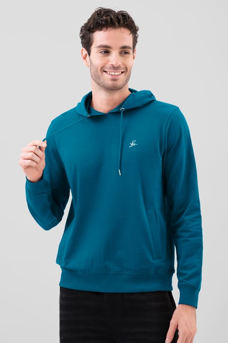 Brown Premium Pull Over Hoodie With Signature Logo